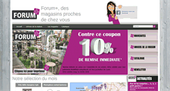 Desktop Screenshot of forumplus.fr